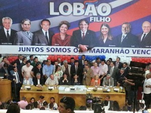 Ato de campanha no Maranh&atilde;o