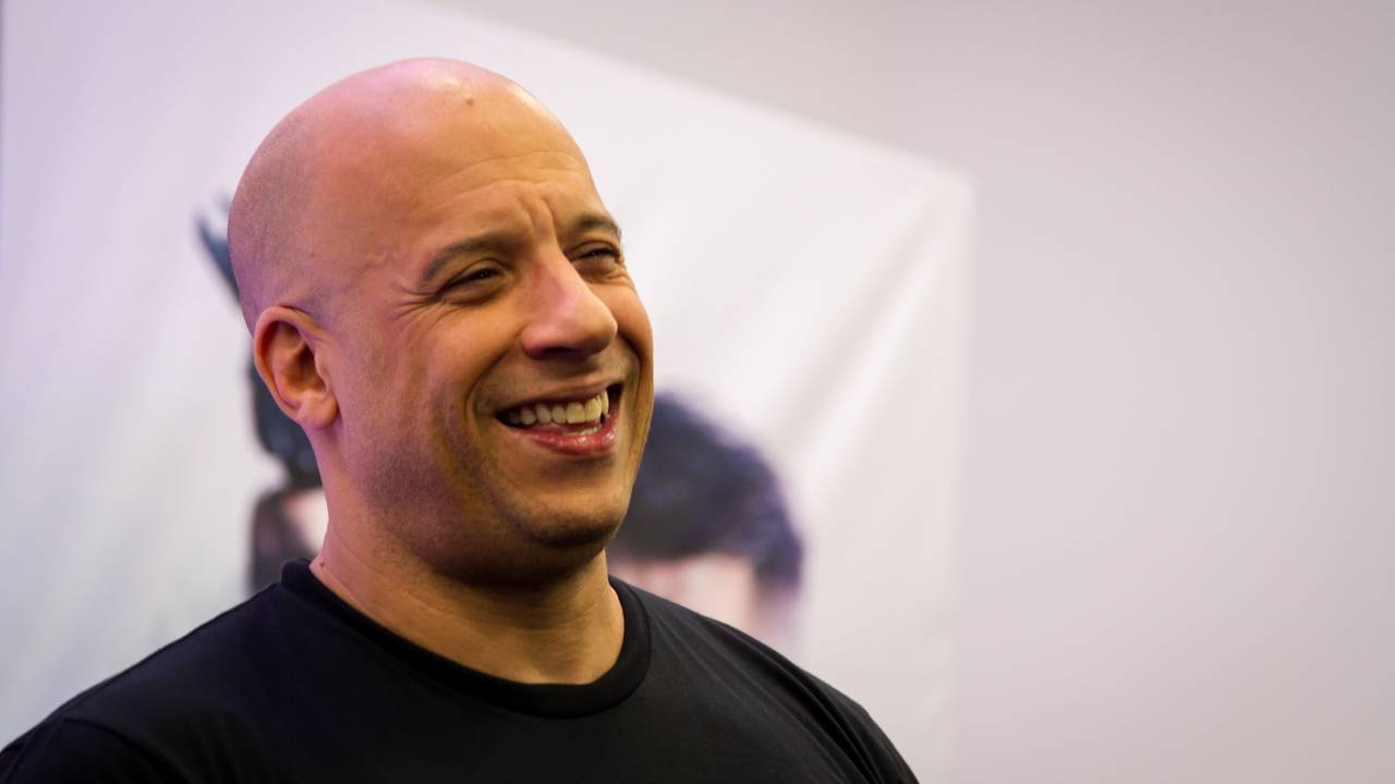 O ator Vin Diesel durante o primeiro dia da Comic Con Experience, realizada em São Paulo (SP) - 01/12/2016