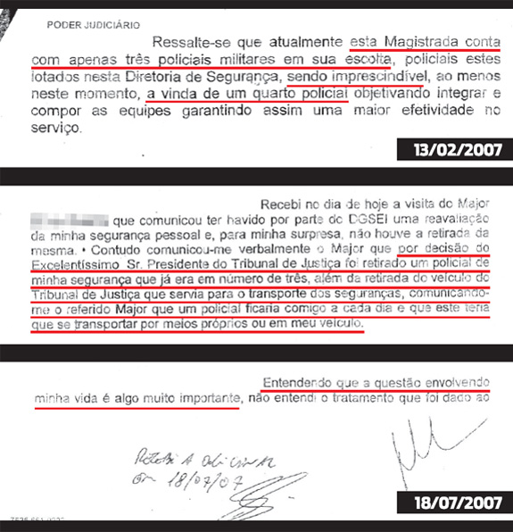 oficio-patricia-acioli-pedindo-protecao