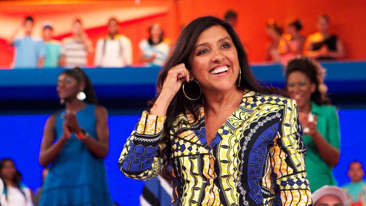 A apresentadora Regina Casé