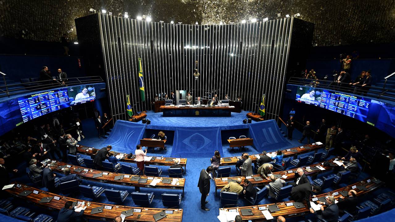 O presidente do Senado Renan Calheiros