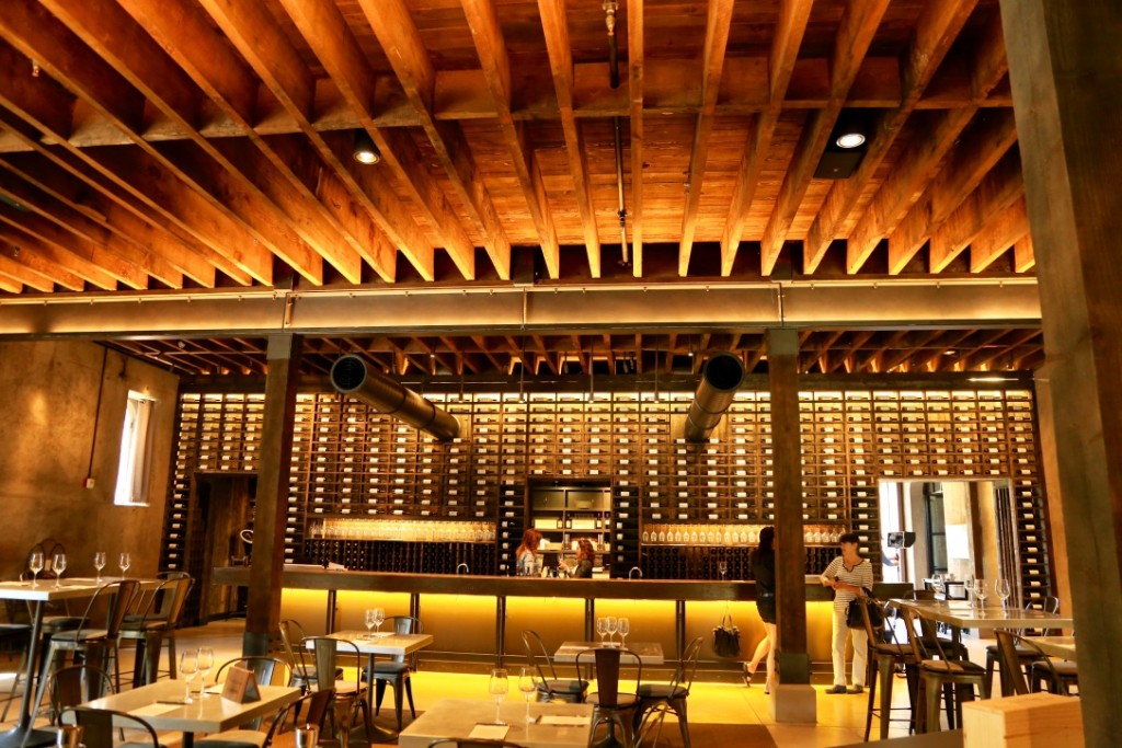 A linda entrada da Charles Krug