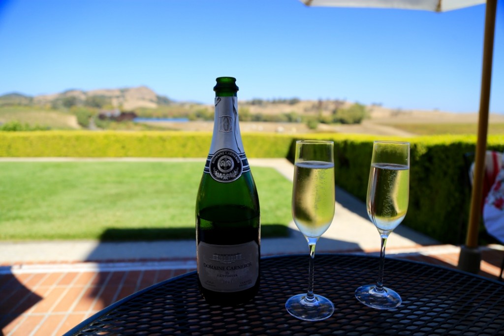 &Uacute;ltima degusta&ccedil;&atilde;o em Napa, na Domaine Carneros