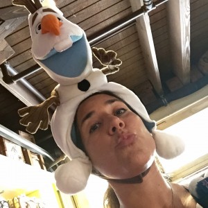 Selfie numa das lojinhas...