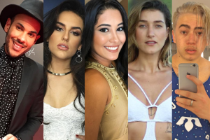 Hugo Gloss, Kéfera Buchmann, Thaynara OG, Gabriela Pugliesi e Whindersson Nunes