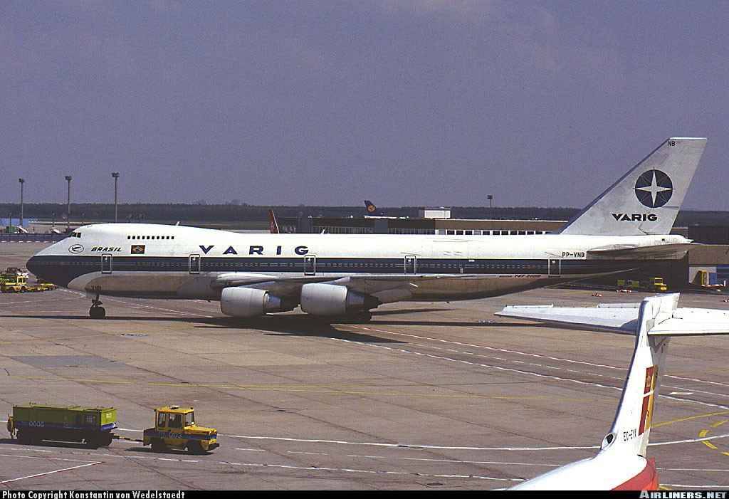 Os restos da Varig