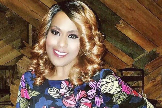 A cantora Jennifer Holliday A cantora Jennifer Holliday