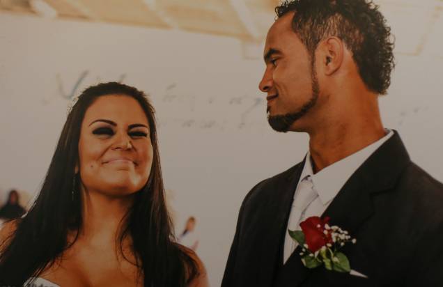 Bruno: casamento no presídio - Reprodução: álbum de família Bruno: casamento no presídio - Reprodução: álbum de família