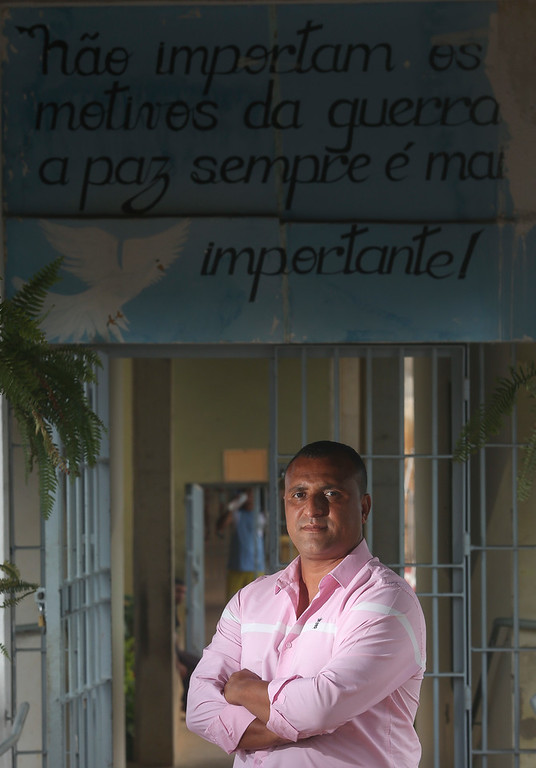 Humberto Andrade, diretor de segurança do presídio: "Aqui, cuido de pessoas" Humberto Andrade, diretor de segurança do presídio: "Aqui, cuido de pessoas"