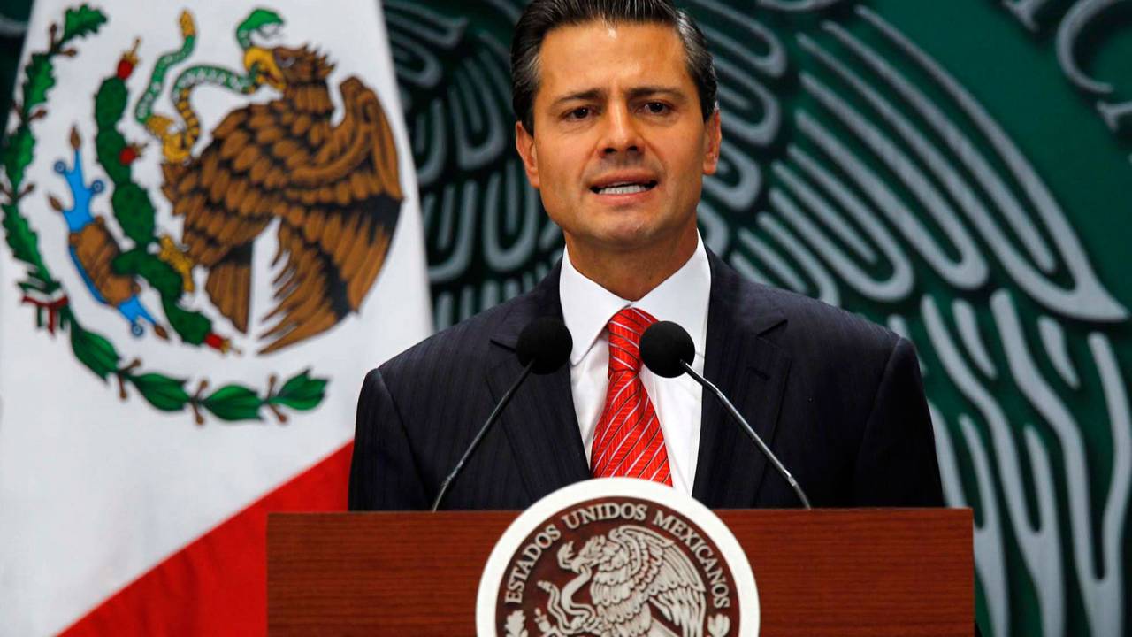 O presidente do México, Enrique Peña Neto