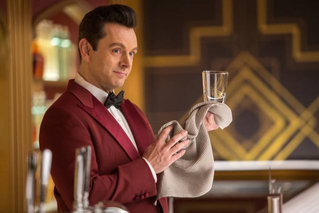 Arthur (Michael Sheen) no filme 'Passageiros' Arthur (Michael Sheen) no filme 'Passageiros'