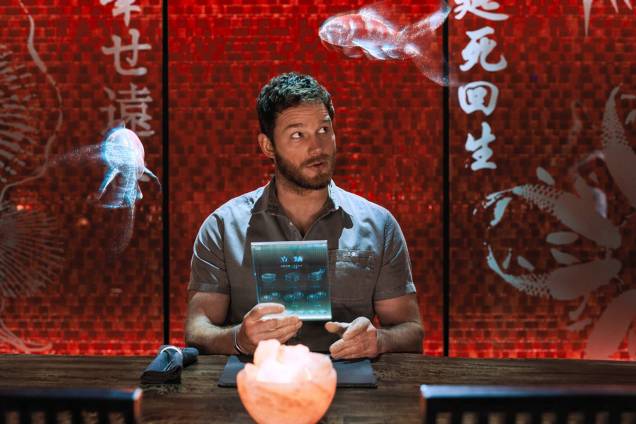 Chris Pratt no filme 'Passageiros' Chris Pratt no filme 'Passageiros'