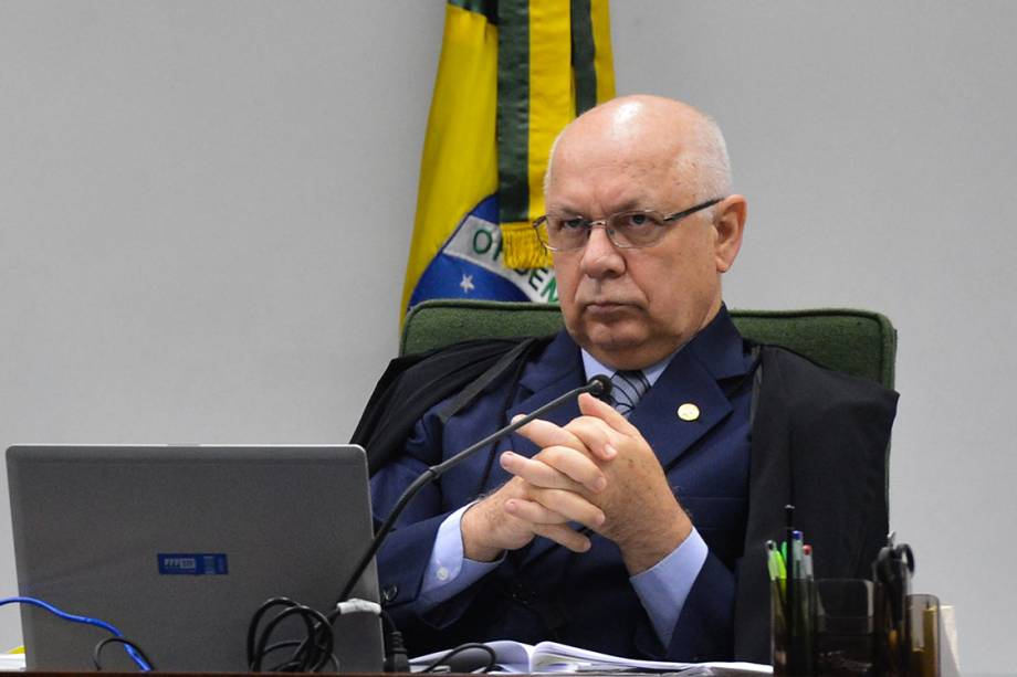 STF analisa recurso sobre ex-diretor da Petrobras, o ministro e relator do processo, Teori Zavascki, preside a segunda turma que julga o recurso da PGR (Valter Campanato/Agência Brasil)