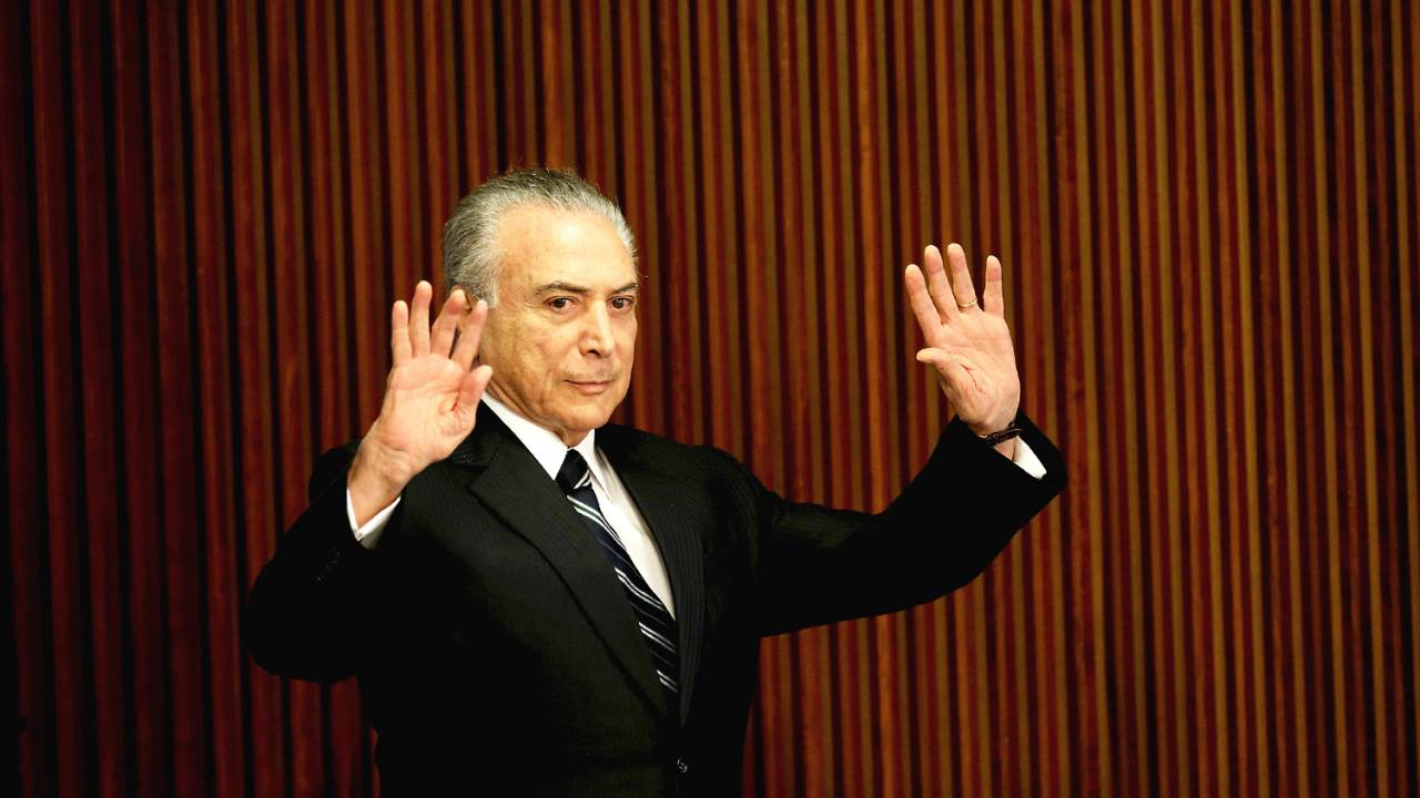 Presidente Michel Temer no Palácio do Planalto - 21/02/2017