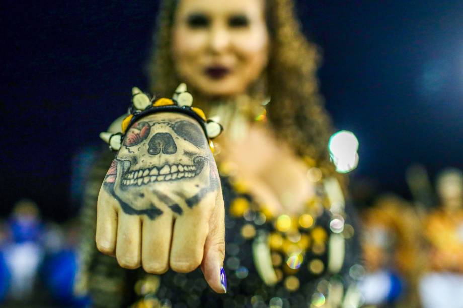 Ensaio técnico da Acadêmicos do Tatuapé para o Carnaval 2017, no Sambódromo do Anhembi, em São Paulo