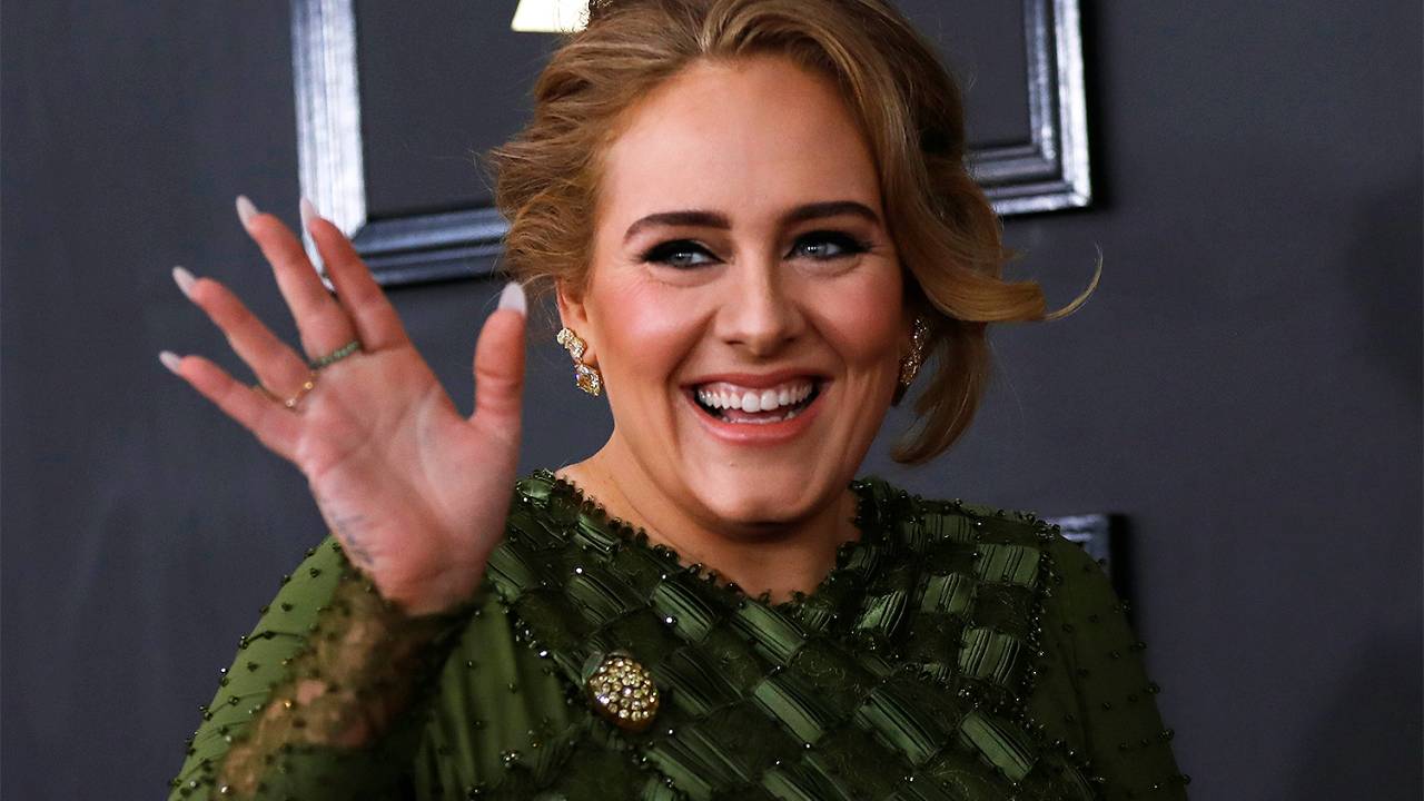 A cantora Adele