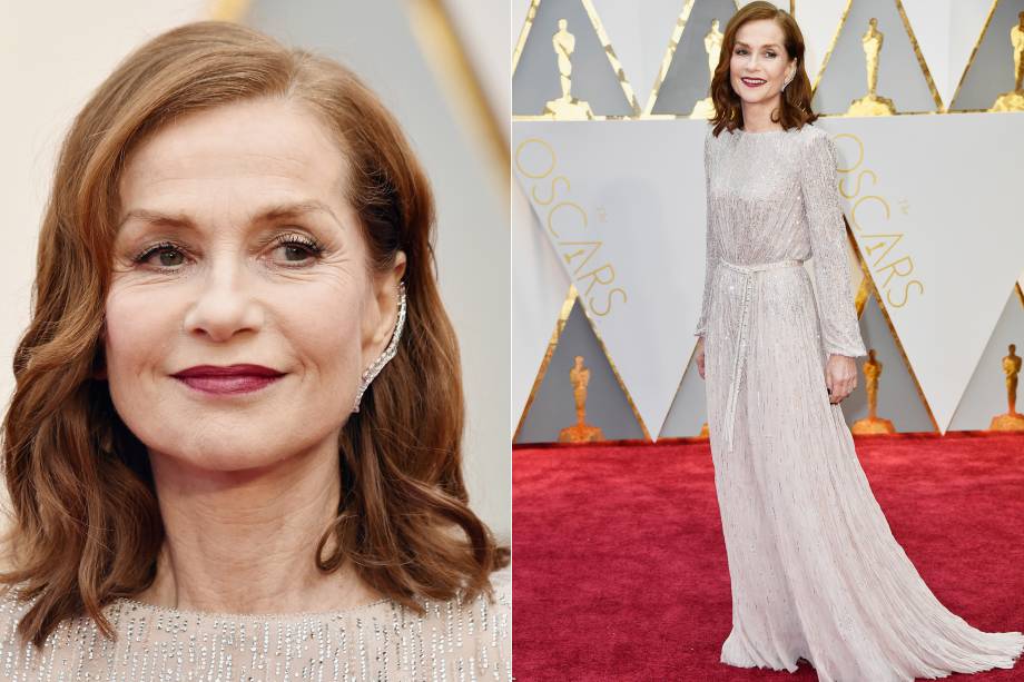 Isabelle Huppert, indicada ao prêmio de Melhor Atriz pela atuação no filme 'Elle' - 26/02/2017