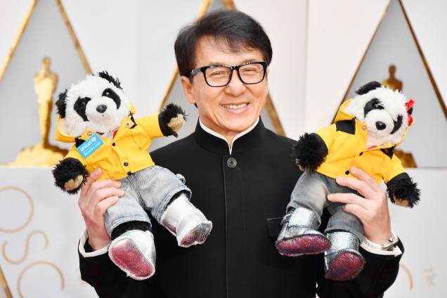 O ator Jackie Chan chega para a cerimônia do Oscar em Hollywood - 26/02/2017 O ator Jackie Chan chega para a cerimônia do Oscar em Hollywood - 26/02/2017