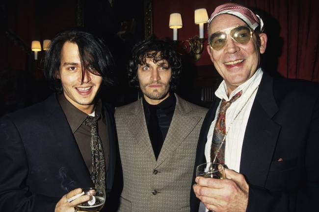 Johnny Depp, Vincent Gallo e Hunter S. Thompson Johnny Depp, Vincent Gallo e Hunter S. Thompson