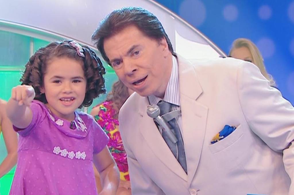 Maisa Silva e Silvio Santos Maisa Silva e Silvio Santos
