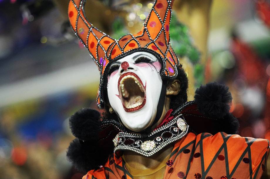 Desfile da escola de samba Acadêmicos do Salgueiro, no Sambódromo da Marquês de Sapucaí, no Rio de Janeiro (RJ) - 27/02/2017