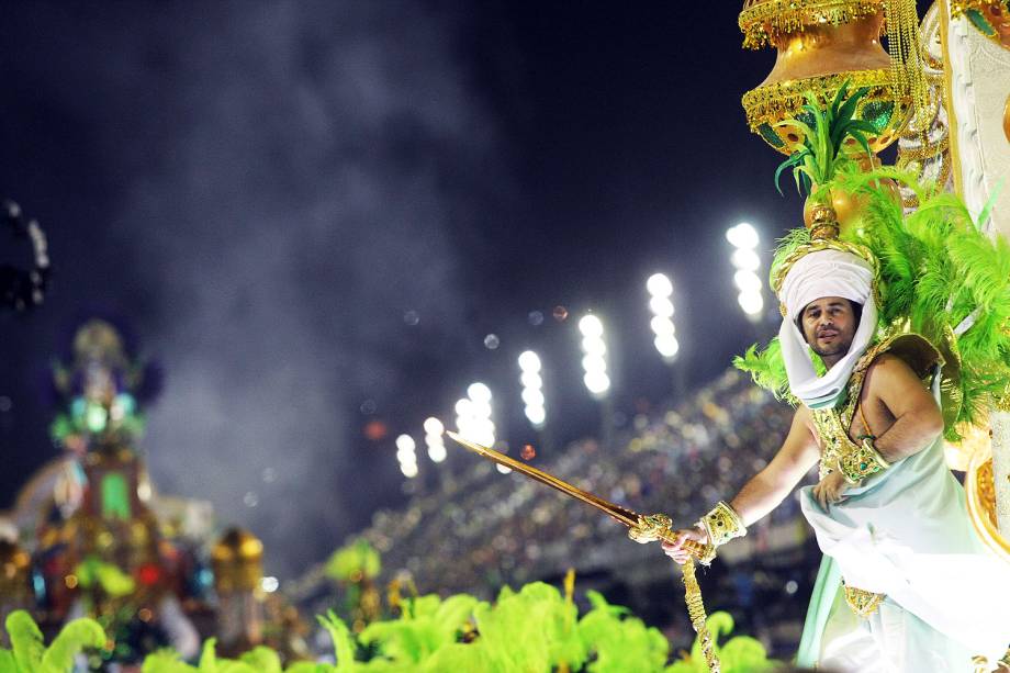 Desfile da escola de samba Mocidade Independente de Padre Miguel, no Sambódromo da Marquês de Sapucaí, no Rio de Janeiro (RJ) - 28/02/2017