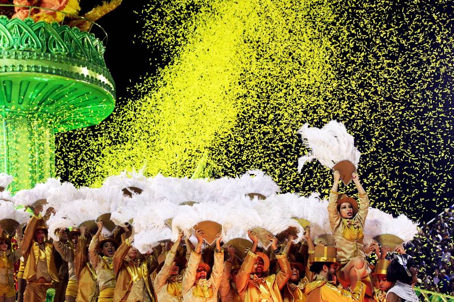 Desfile da escola de samba Unidos da Tijuca, no Sambódromo da Marquês de Sapucaí, no Rio de Janeiro (RJ) - 28/02/2017