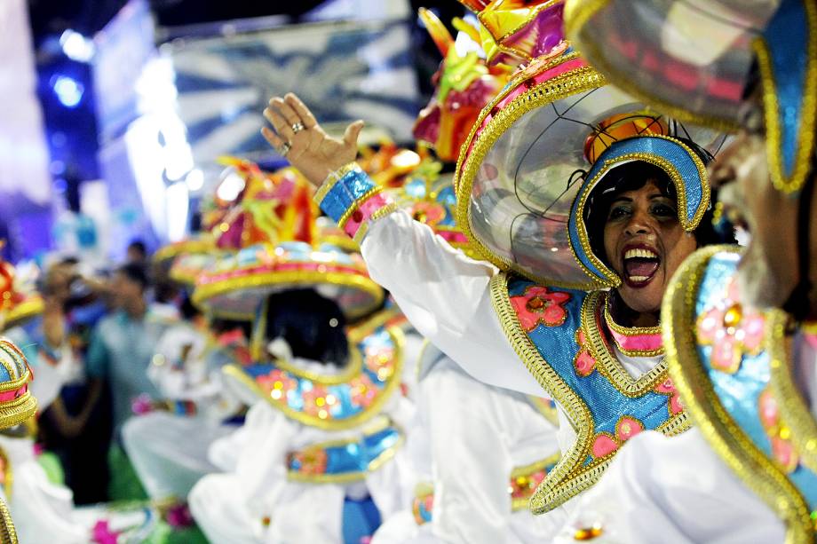 Desfile da escola de samba Portela, no Sambódromo da Marquês de Sapucaí, no Rio de Janeiro (RJ) - 28/02/2017