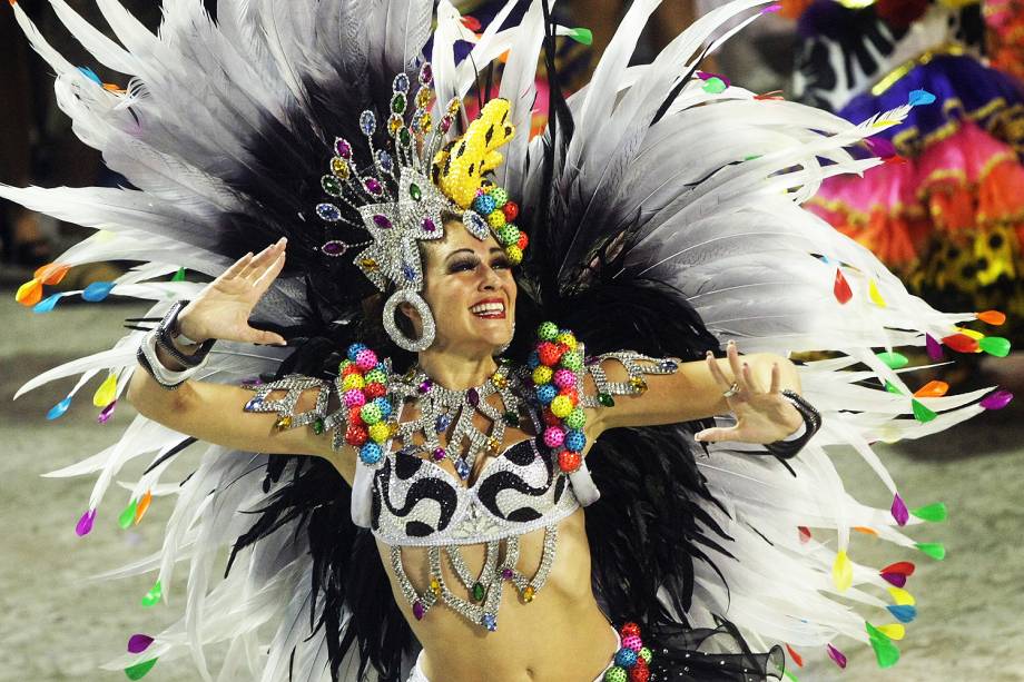 Desfile da escola de samba Acadêmicos do Grande Rio, no Sambódromo da Marquês de Sapucaí, no Rio de Janeiro (RJ) - 26/02/2017