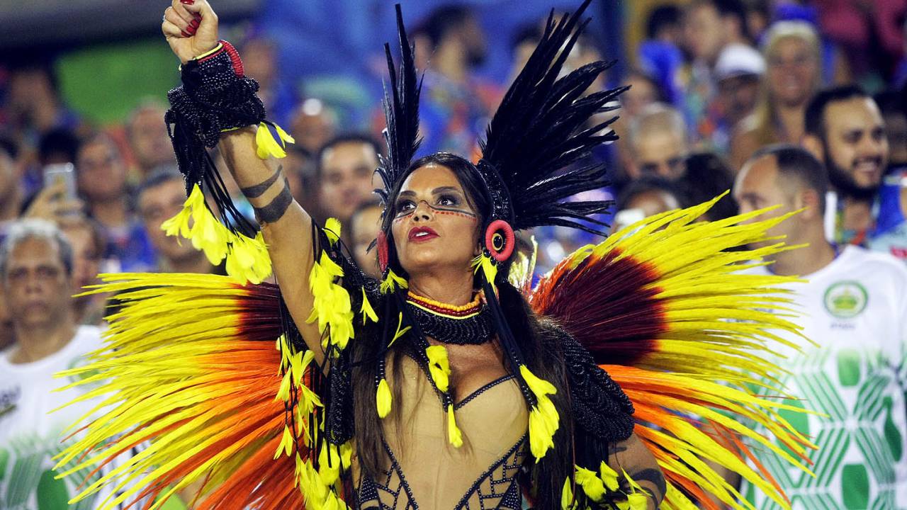 A musa da Imperatriz Leopoldinense, Luiza Brunet