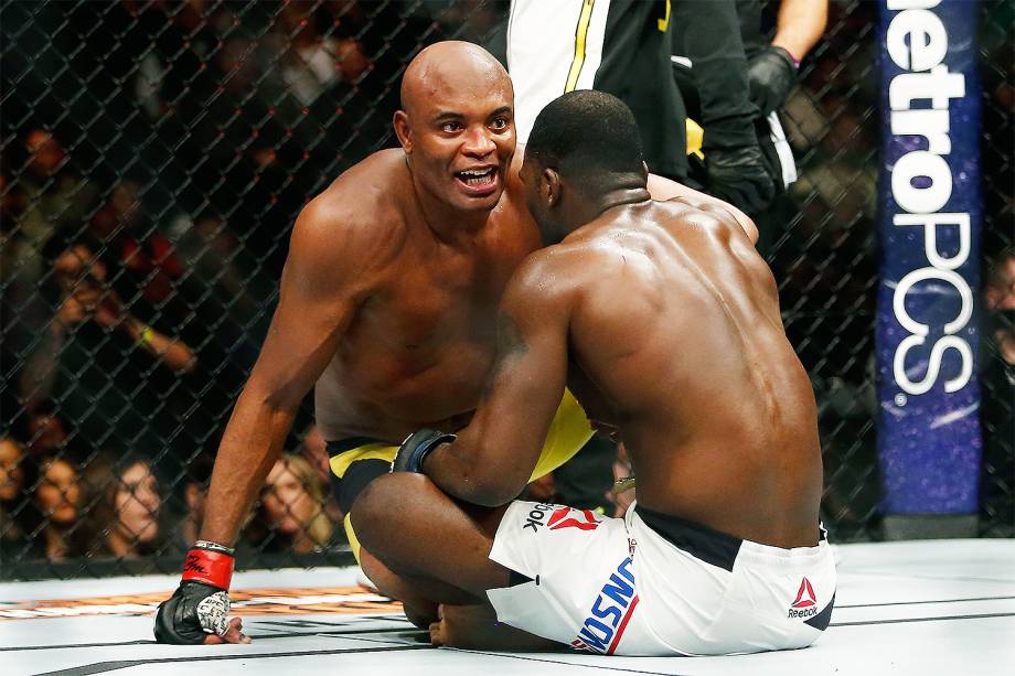Anderson Silva quebra jejum ao vencer Brunson em evento no Brooklyn, Nova York - 12/02/2017 Anderson Silva quebra jejum ao vencer Brunson em evento no Brooklyn, Nova York - 12/02/2017