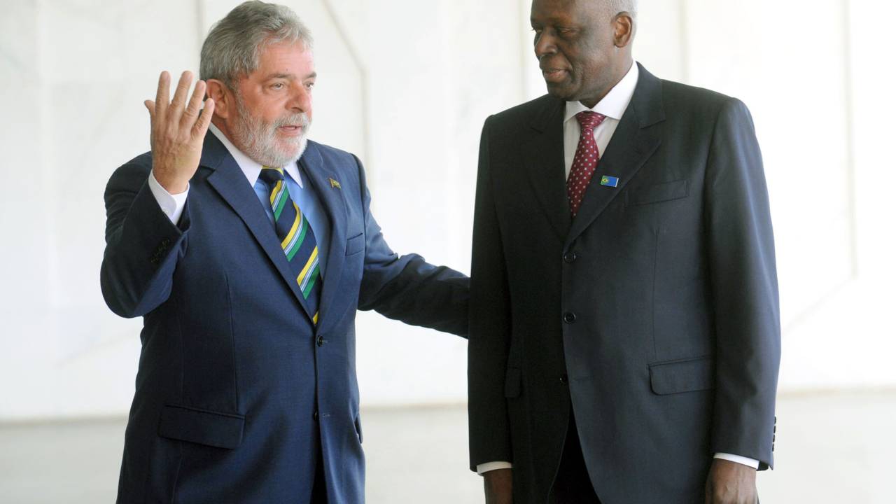 Visita do Presidente da Angola em 2010