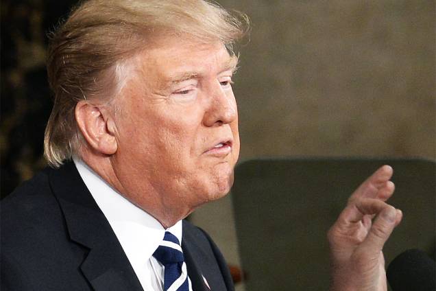 Donald Trump faz o primeiro discurso como presidente ao Congresso dos EUA - 28/02/2017 Donald Trump faz o primeiro discurso como presidente ao Congresso dos EUA - 28/02/2017