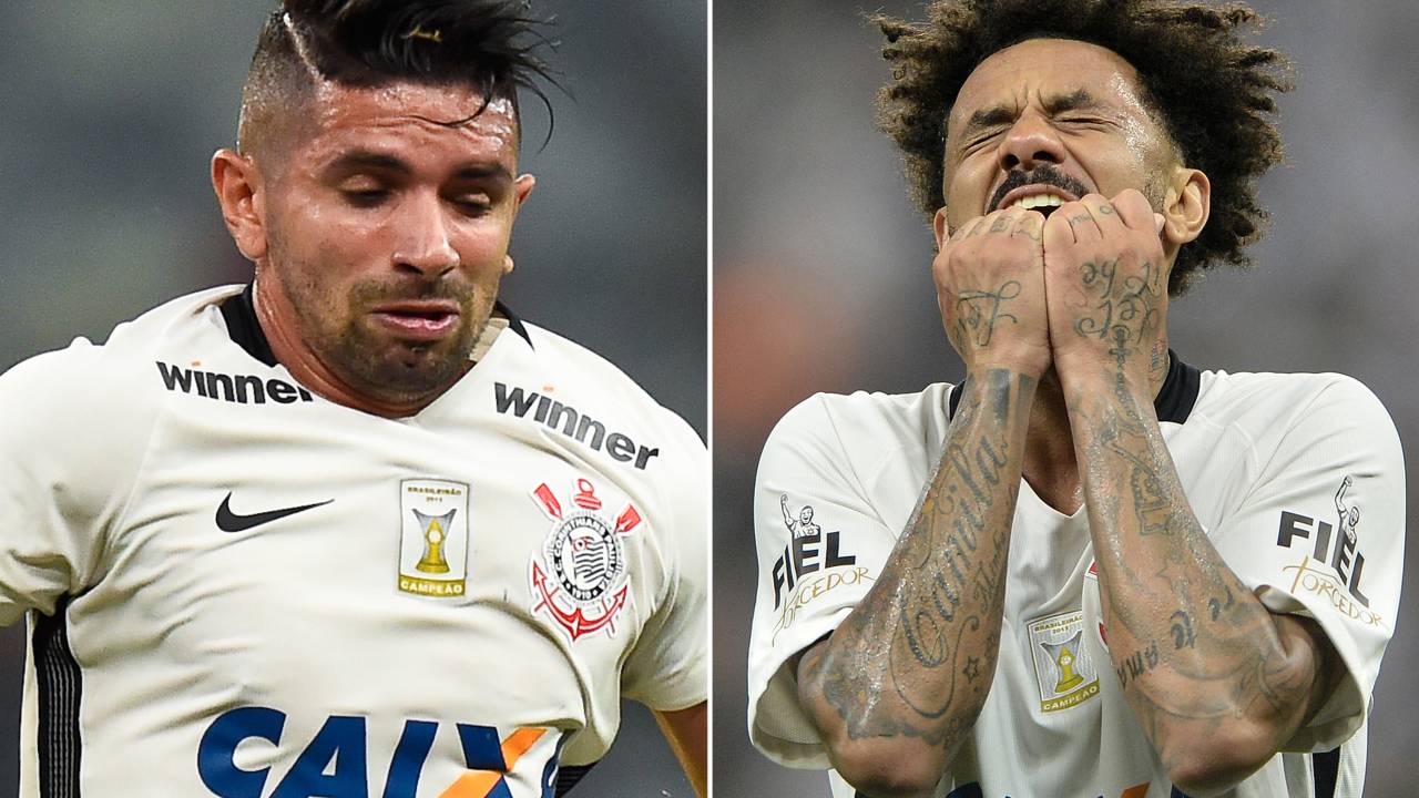 Guilherme e Cristian do Corinthians