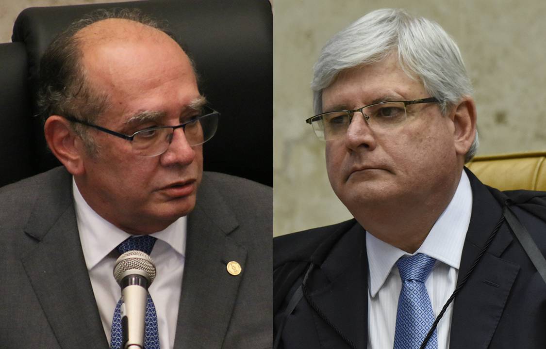 Gilmar Mendes e Rodrigo Janot