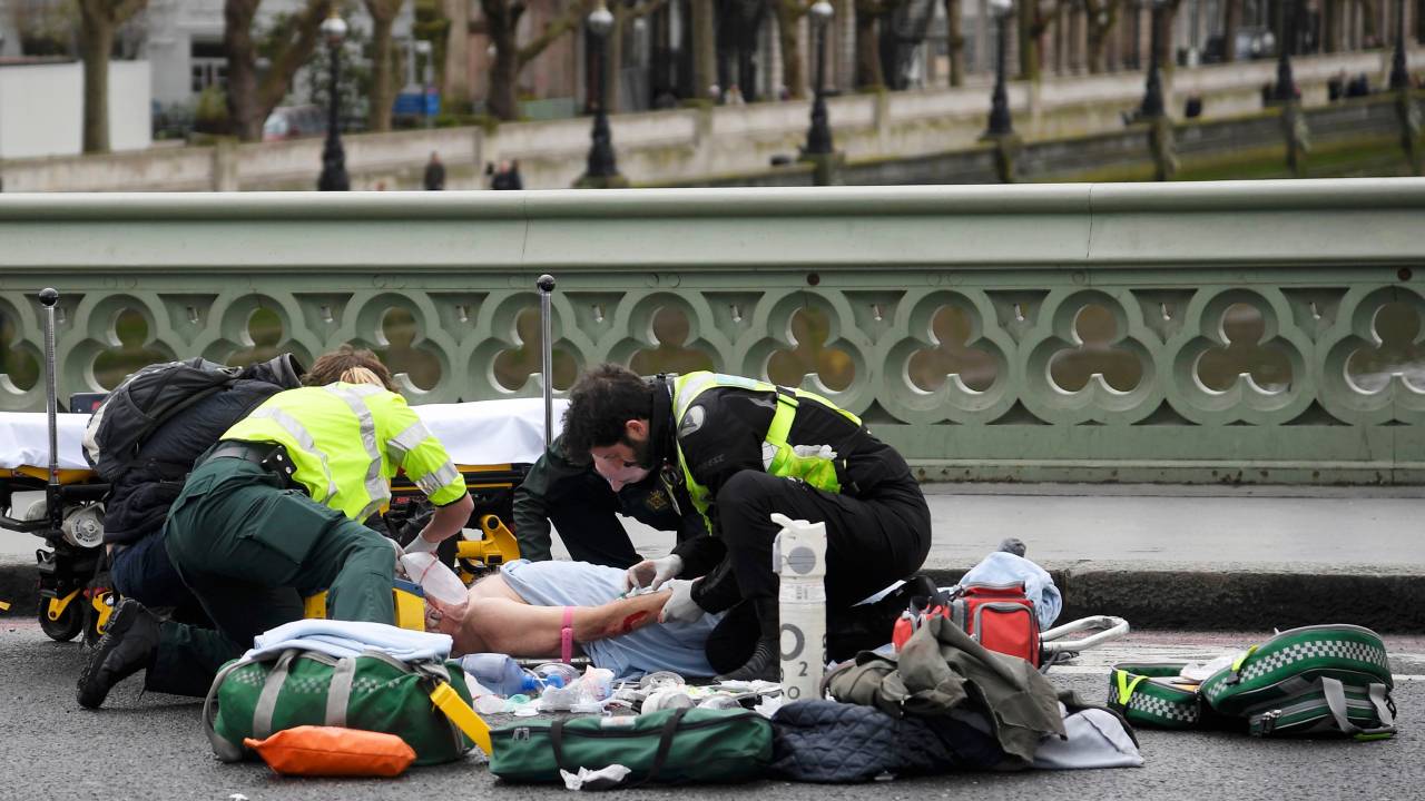 Incidente com tiros em Londres