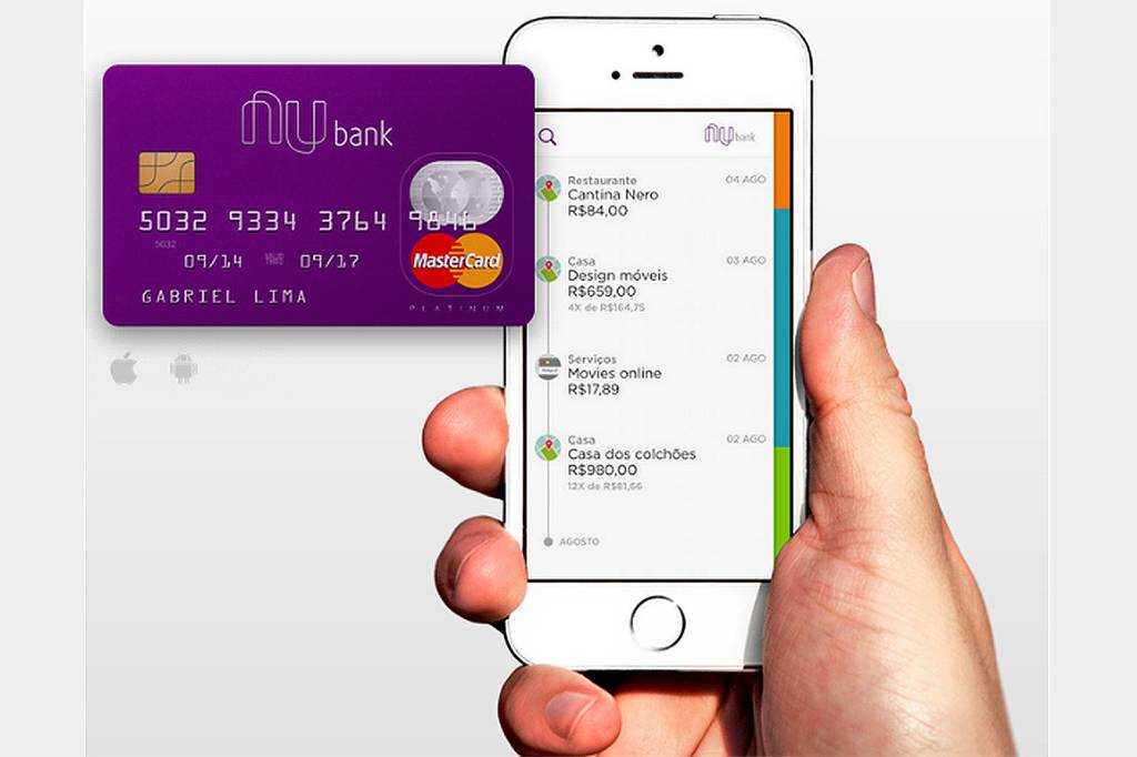 Nubank reduz taxa do parcelamento após o uso do crédito rotativo