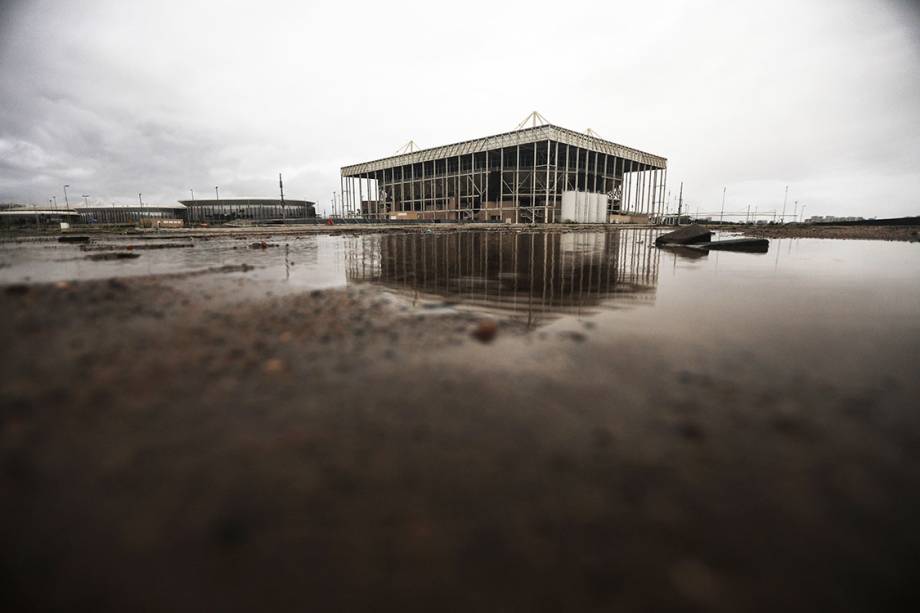 Parque aquático da Rio 2016, abandonado 7 meses após os jogos