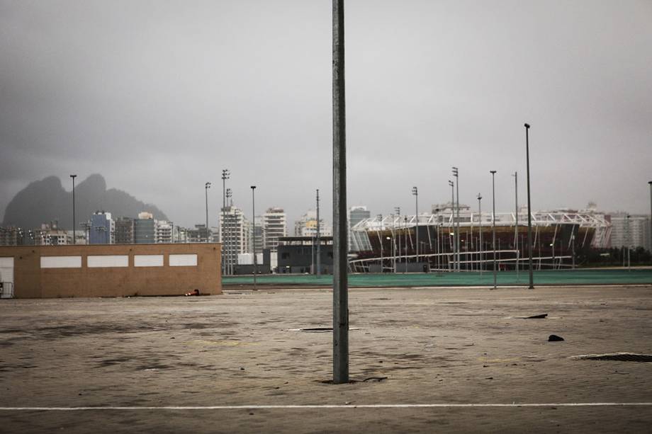 Parque Olímpico da Rio 2016, abandonado 7 meses após os jogos