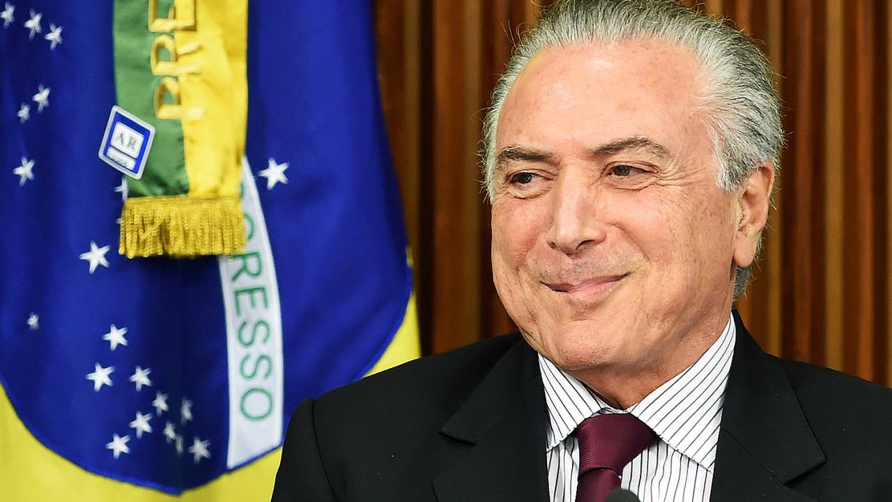 O presidente Michel Temer