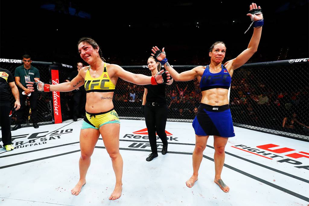 Empate entre Bethe Correia do Brasil e a americana Marion Reneaua na  edi&ccedil;&atilde;o 106 do UFC Fight Night, no CFO &ndash; Centro de Forma&ccedil;&atilde;o Ol&iacute;mpica, em Fortaleza - 11/03/2017