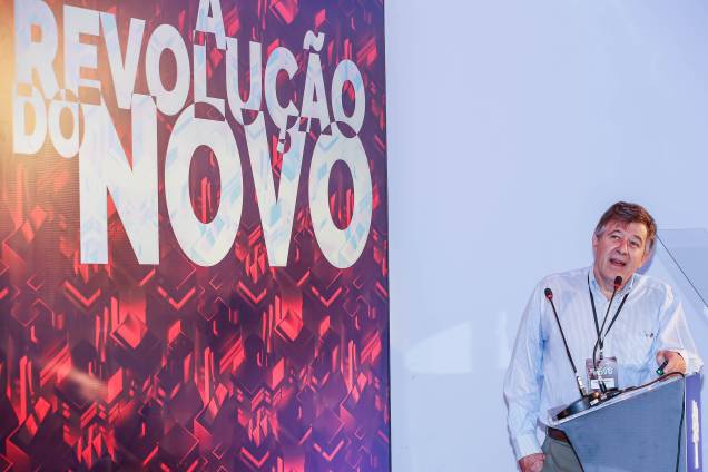 Fernando Reinach, biólogo, sócio e gestor do Fundo Pitanga, durante palestra no Fórum VEJA EXAME Revolução do Novo Fernando Reinach, biólogo, sócio e gestor do Fundo Pitanga, durante palestra no Fórum VEJA EXAME Revolução do Novo