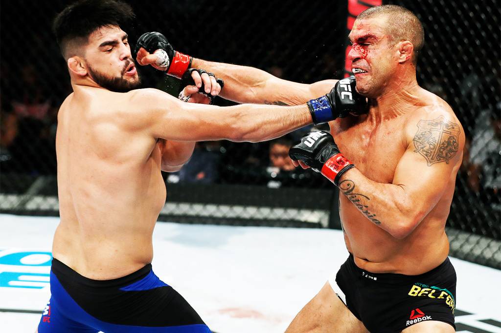 Belfort &eacute; nocauteado no UFC Night Fight, em Fortaleza - 12/03/2017