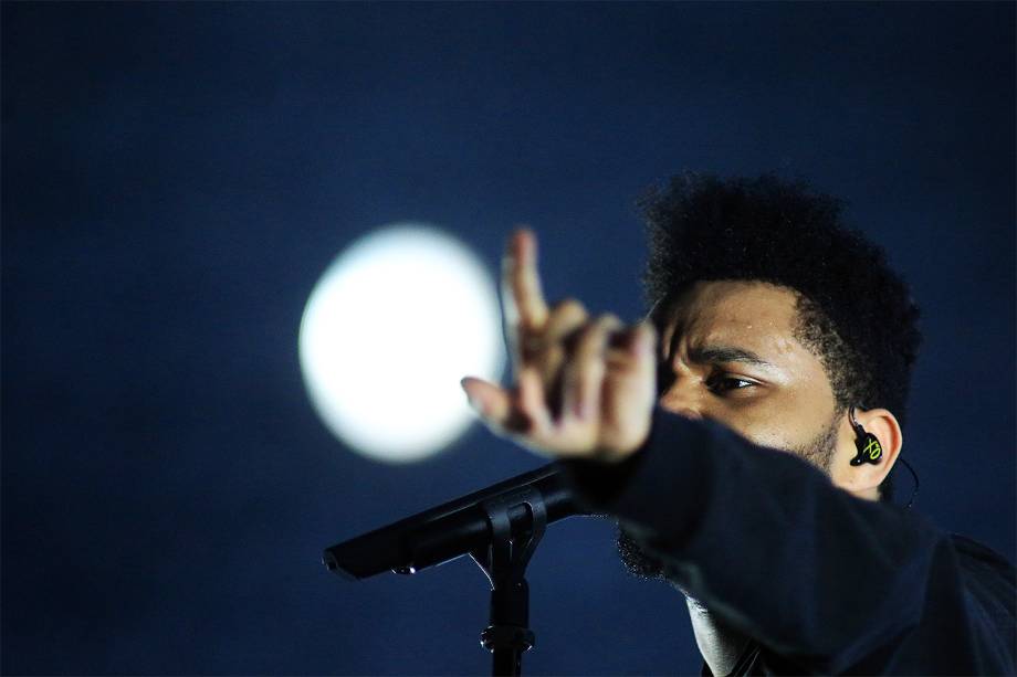 The Weeknd se apresenta no segundo dia do Lollapalooza 2017, no autódromo de Interlagos