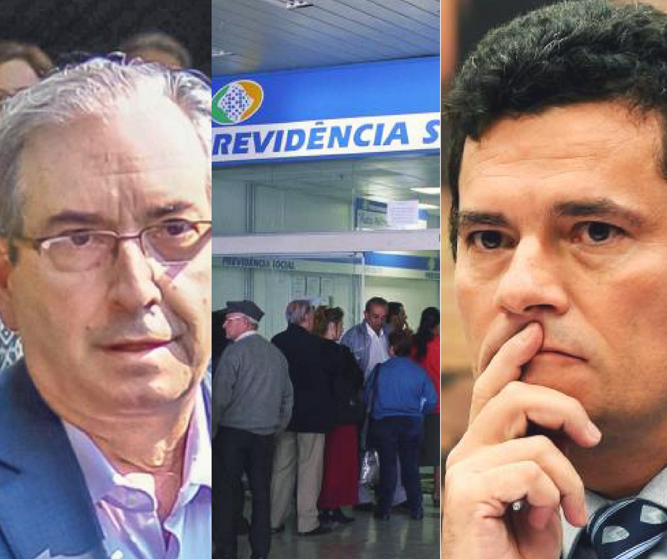 Cunha, Previdência e Moro nas manchetes de 18/04/17