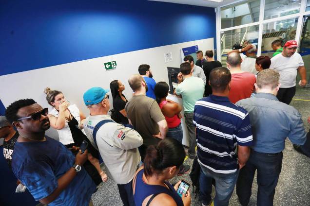 Movimentação nas agências da Caixa Econômica Federal em São Paulo durante mais um dia de saques das contas inativas do FGTS - 10/04/2017 Movimentação nas agências da Caixa Econômica Federal em São Paulo durante mais um dia de saques das contas inativas do FGTS - 10/04/2017