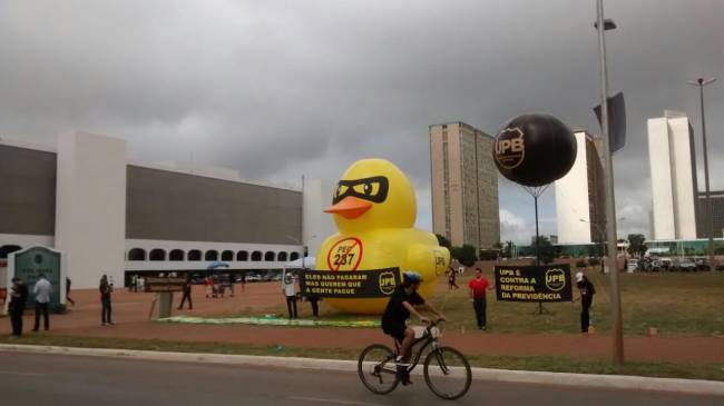 Greve geral em Brasília