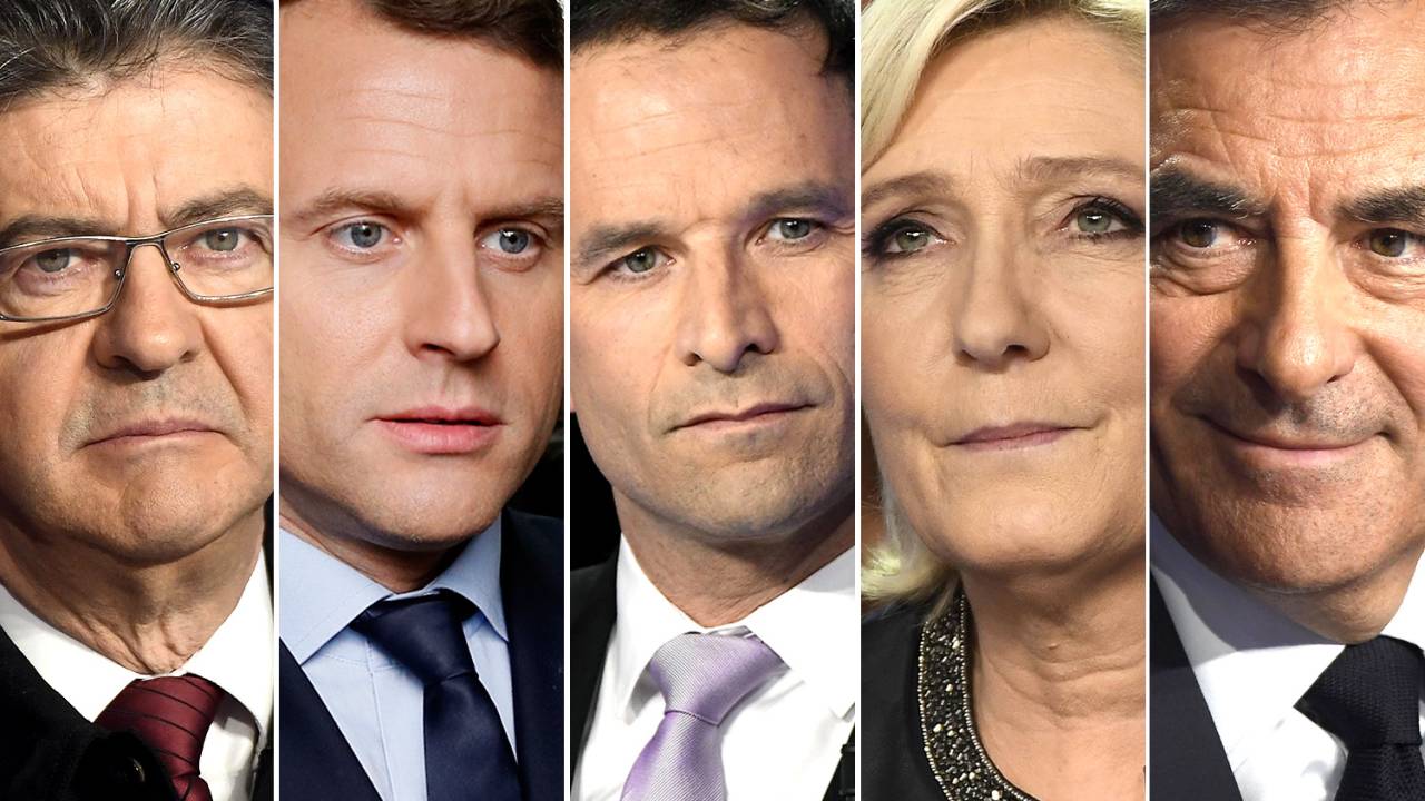 Candidatos à presidência na França