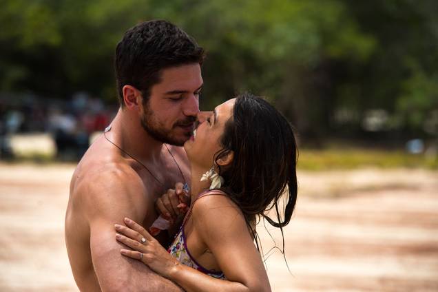 Casal Zeca (Marco Pigossi) e Ritinha (Isis Valverde), em cenas da novela A Força do Querer Casal Zeca (Marco Pigossi) e Ritinha (Isis Valverde), em cenas da novela A Força do Querer