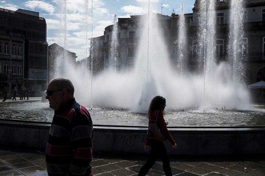 O centro de Braga